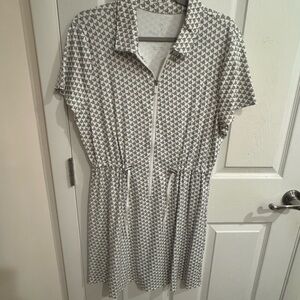 Abby Puerto Palms Half-Zip IslandZone® Dress